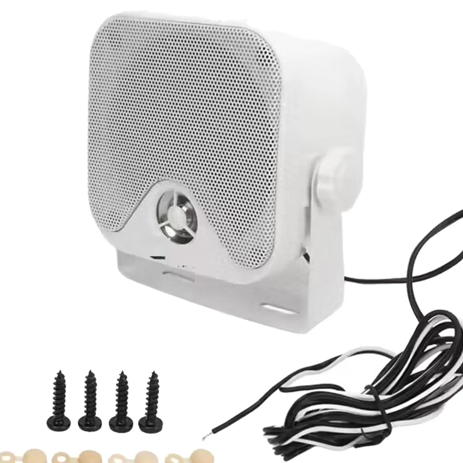 2x Marine Waterproof Speakers Waterproof for Motorcycles Indoor Boats