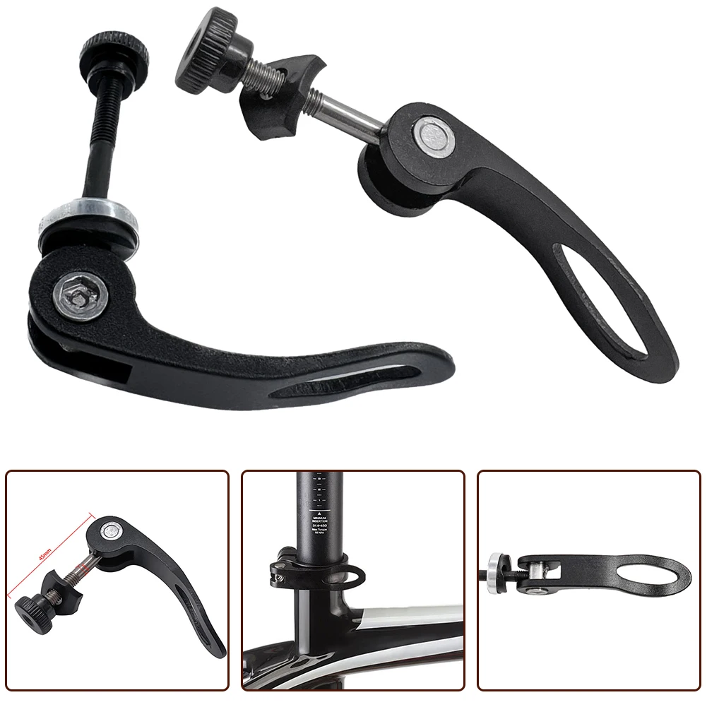 Description Picture 4 of itemEccentric Clamp Screw M5 Bicycle Bike Seat Post Quick Release Skewer Bolt Clip Outdoor Cycling Accessories Aluminum Alloy