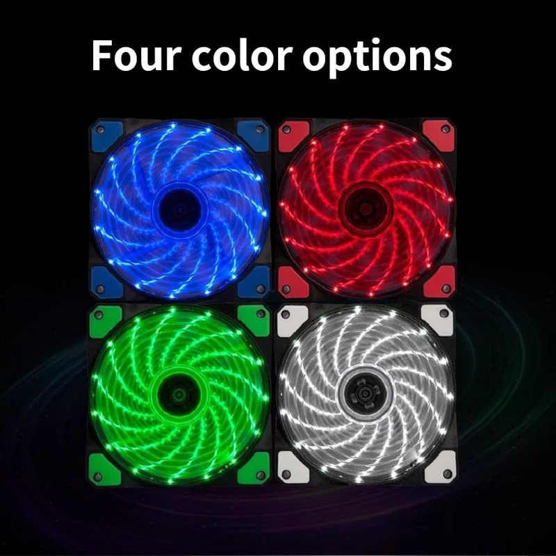 

PC Cooling Fan 120mm Fan Rgb Fan Mute IR Argb White Blade Cooler Master 120mm Cooler Cooling for Computer Fans