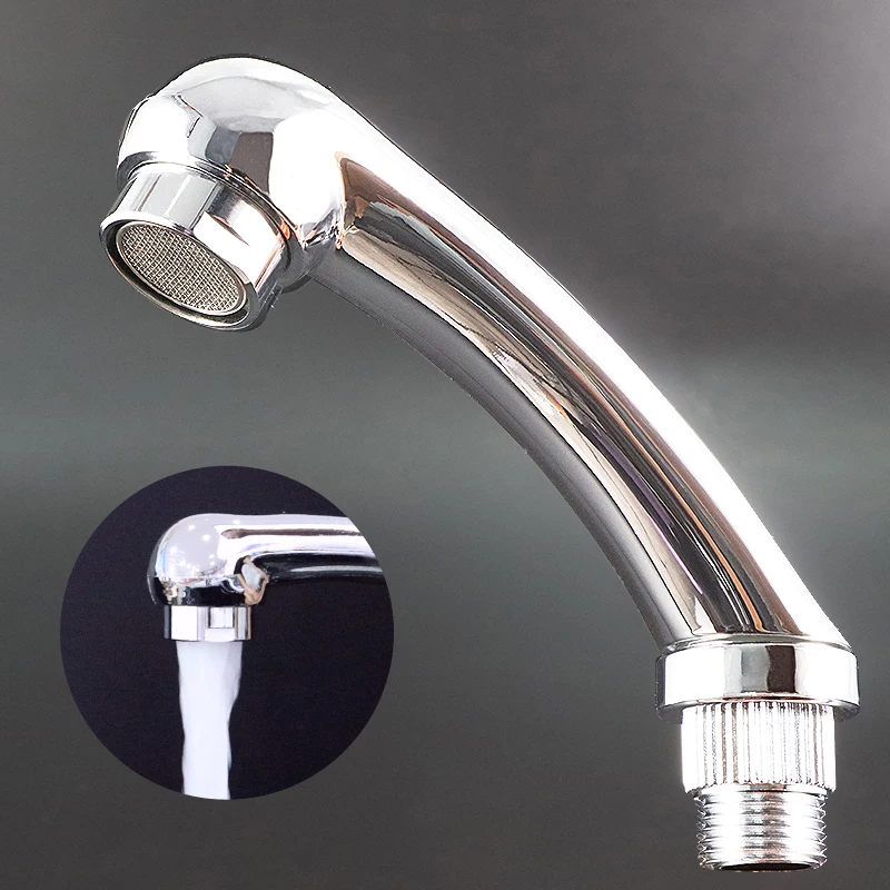 

Adjustable High Pressure Water Saving Spray Handy Hose Filter Hair Salon Shampoo Basin Shower Head Straight Handle with Tube