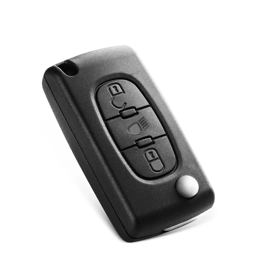 KEYYOU CE0523 ce0536 pro peugeot 206 408 1/2/3/4/5/6/807 partnera pro citroen C1/2/3/4/5/6/7/8 xsara picasso auto šifrovací klíč pouzdro