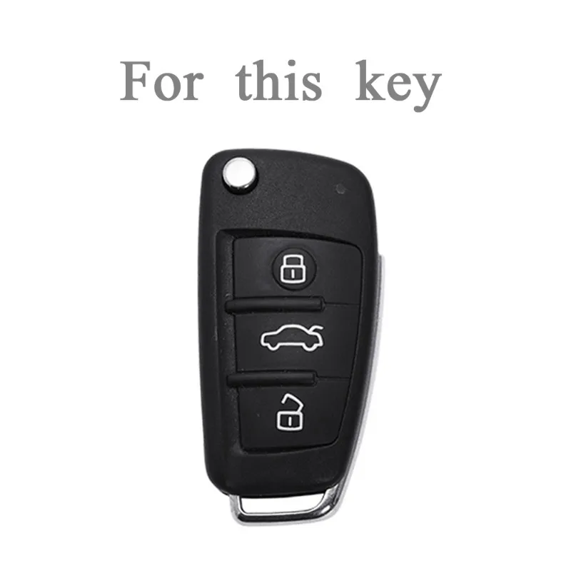 Luxury Leather TPU Key Fob Cover – Premium Car Key Shell Accessory