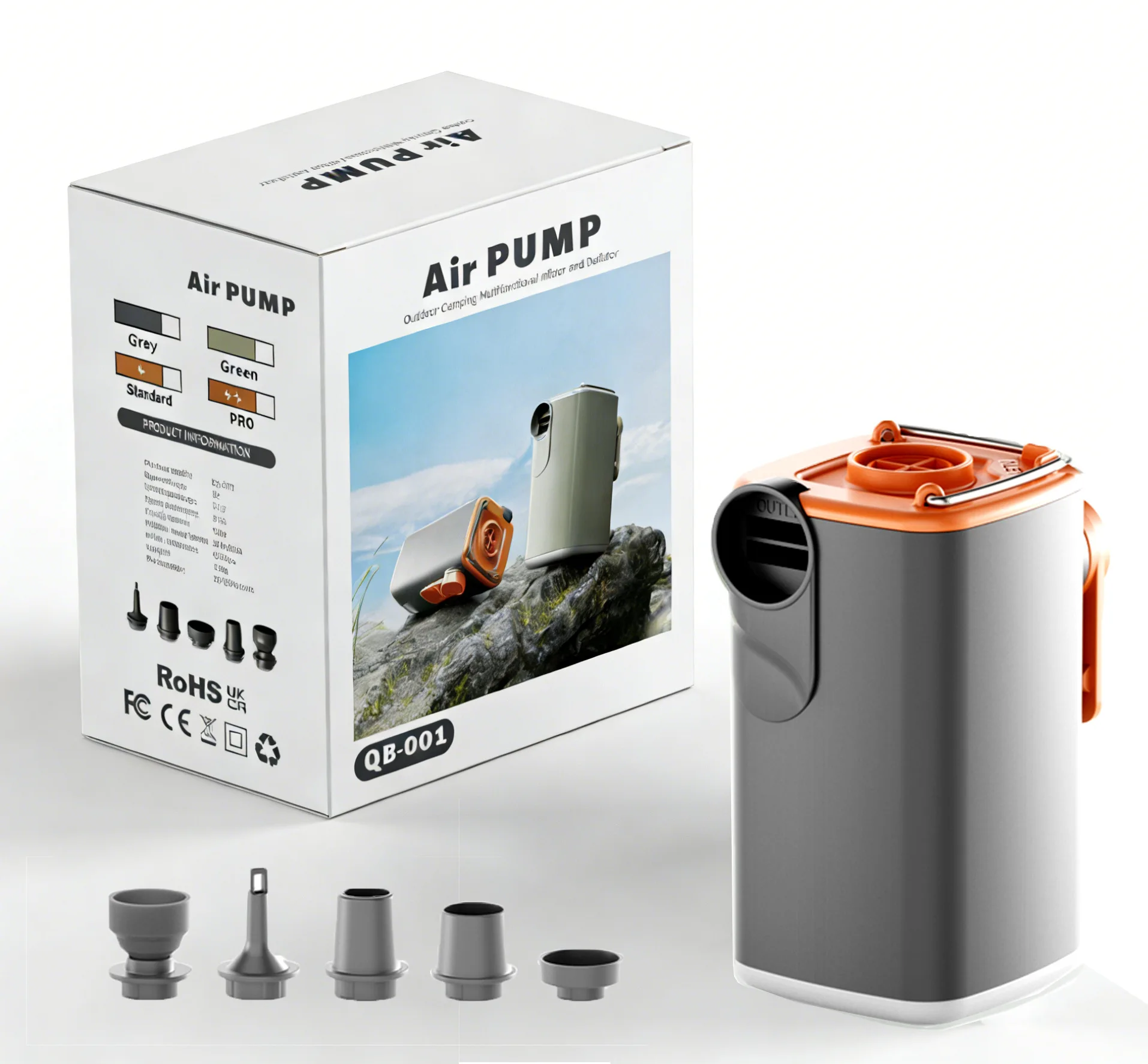 Electric Vacuum Pump for Storage Bags EU US Plug Portable thumbnail 2