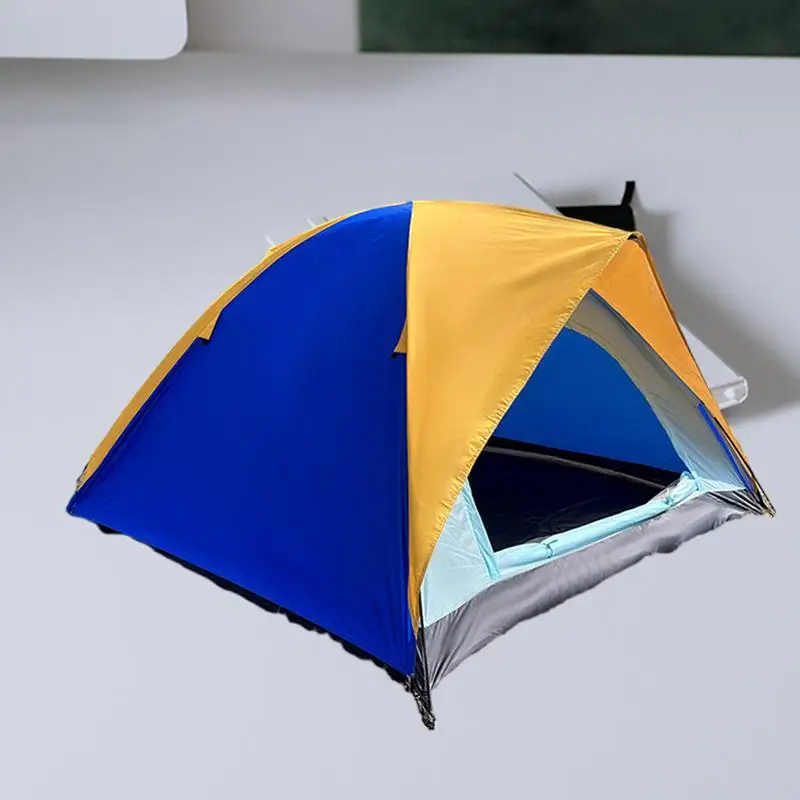 

Outdoor Camping Mountain Exploration Oxford Cloth Tent Camping And Playing Double-Door Double-Layer Tent Manually Erected Tent