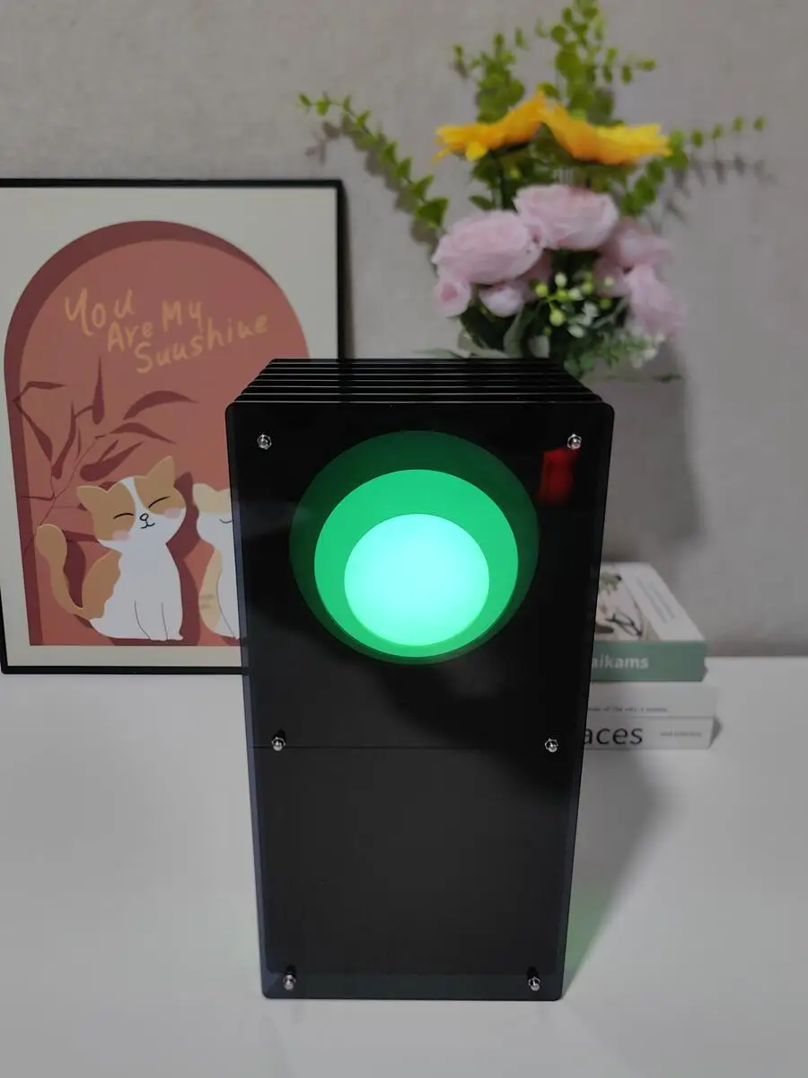 RGB 16 Colors DIY Lamp Desk Acrylic Moon Ambient Light Nordic Style Cordless Rechargeable Bedroom Lamp Indoor Decoration 30*15cm