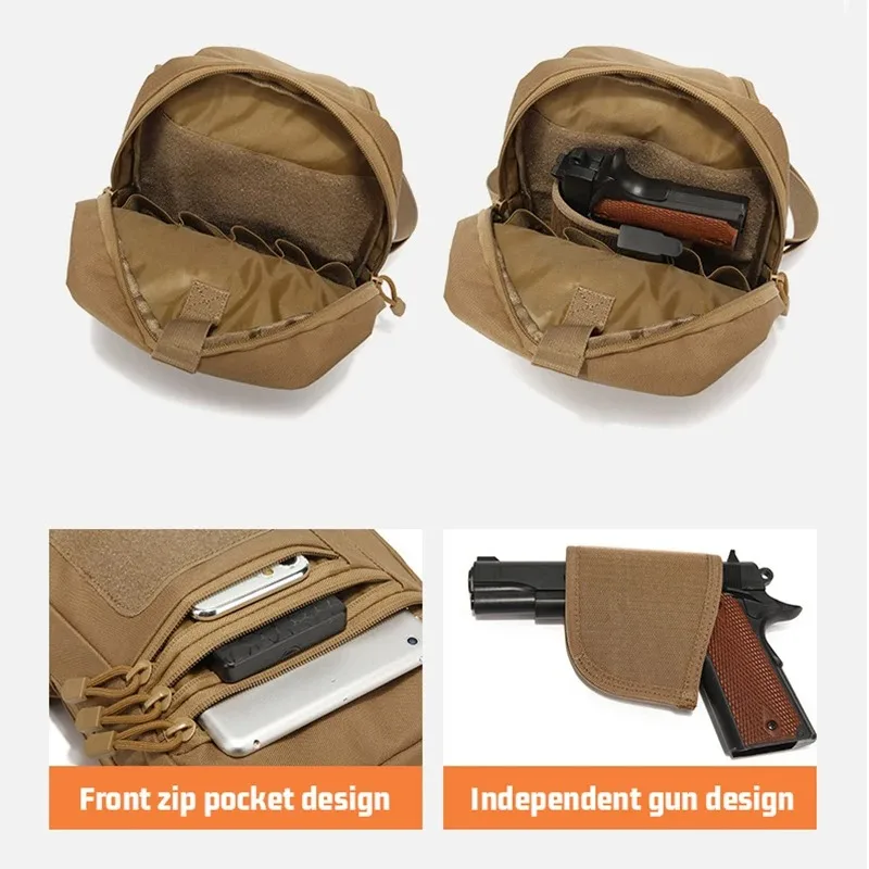 Nylon Tactical Shoulder Bag for Hunting Camping