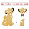 1/3/10pcs New Simba Silicone Beads Teether Food-Grade Chewing Teeth Bead DIY Nipple Chain Jewelry Accessories 5