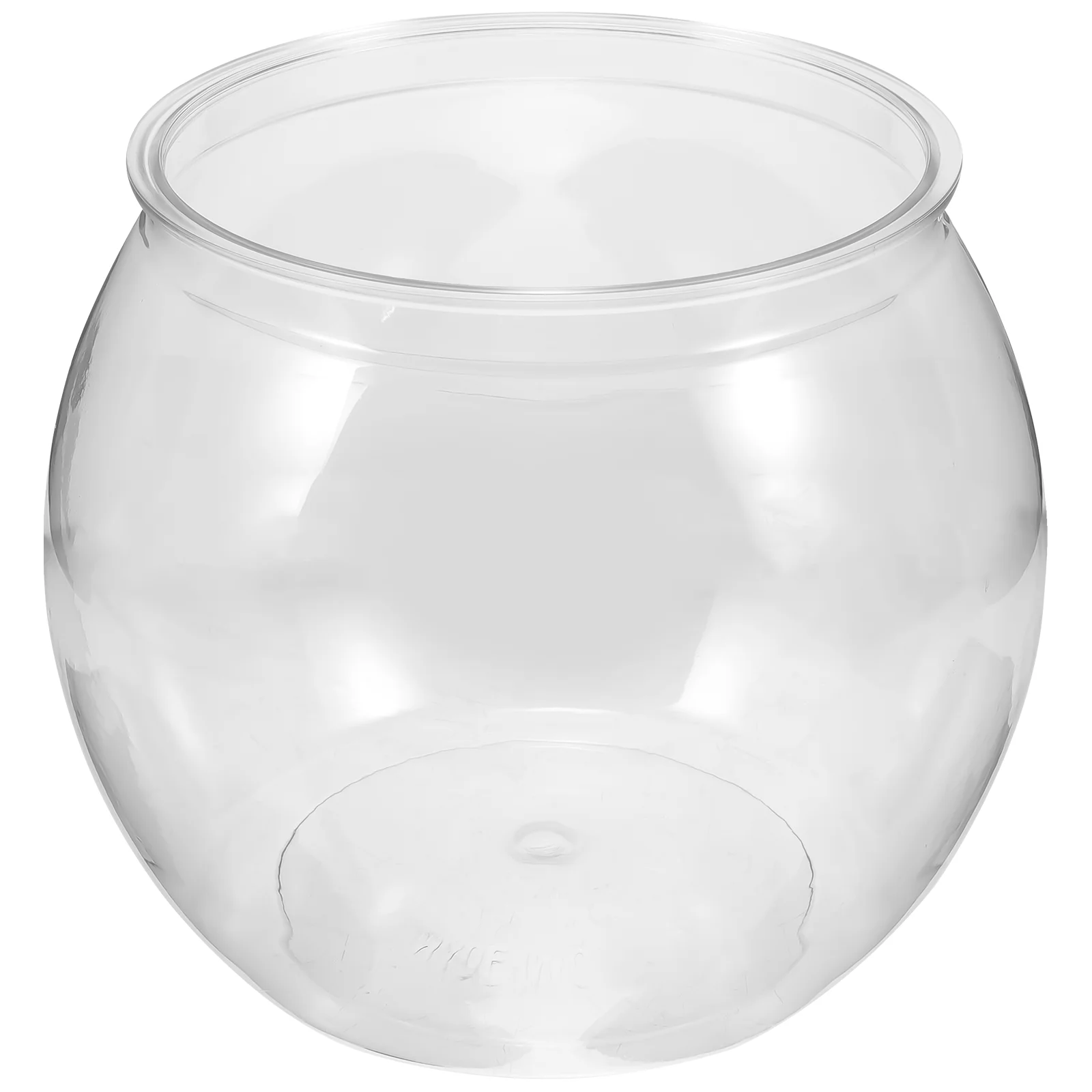 

Clear Fish Bowl Small Plastic Aquarium Goldfish Tank Desktop Turtle Tank Goldfish Bowl Decor