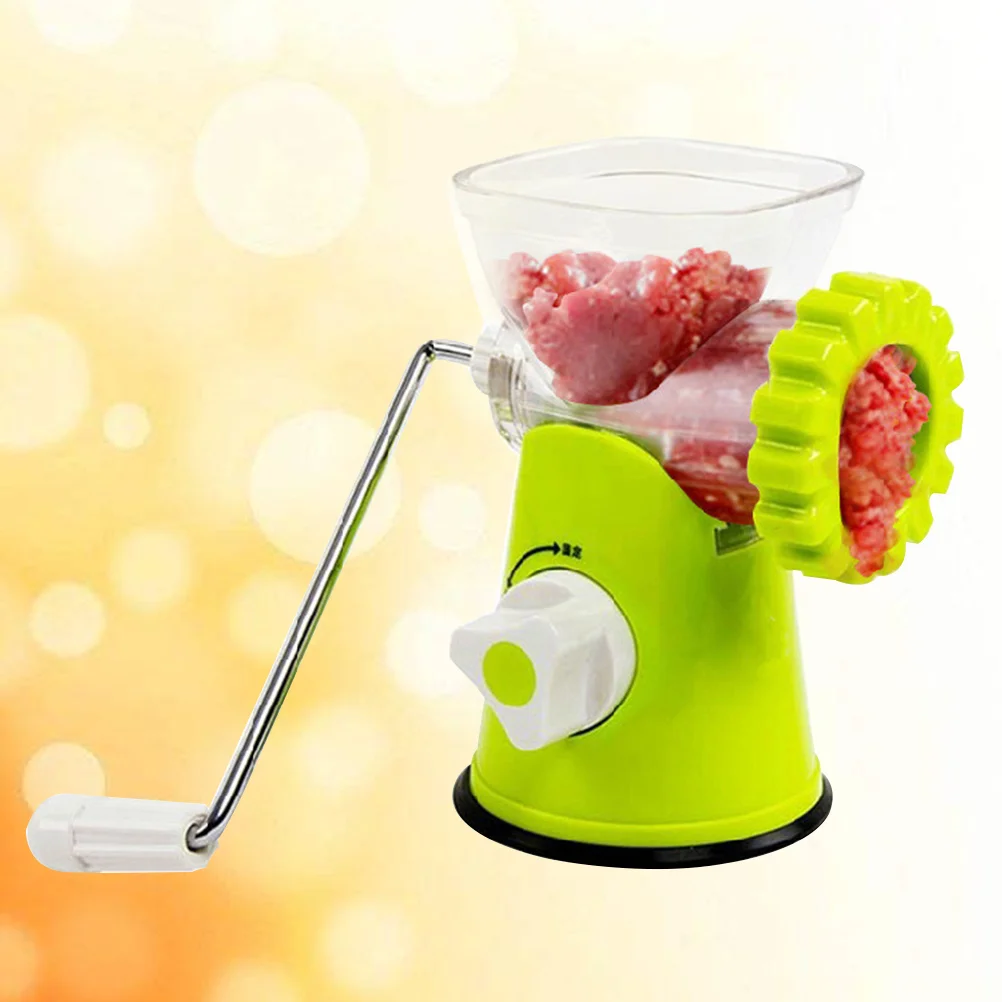 Large Capacity Manual Meat Mincer Stainless Steel Sausage Maker Hand Crank Mincer Meat Grinder Kitchen Tool Poultry Processor
