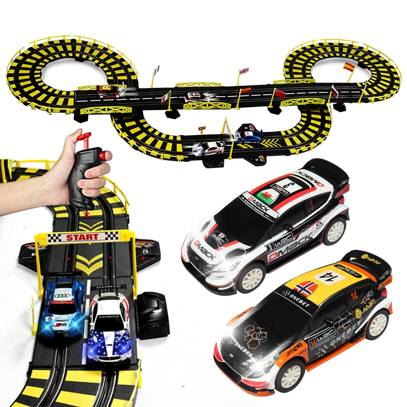 Slot Car Racing Track Set 1:43 Scale 