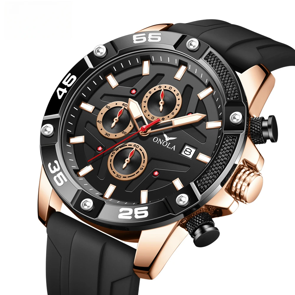 Fashion New Casual Sports Men's Watch Personality Trend Large Dial Waterproof Quartz Watch automatic watches for men original
