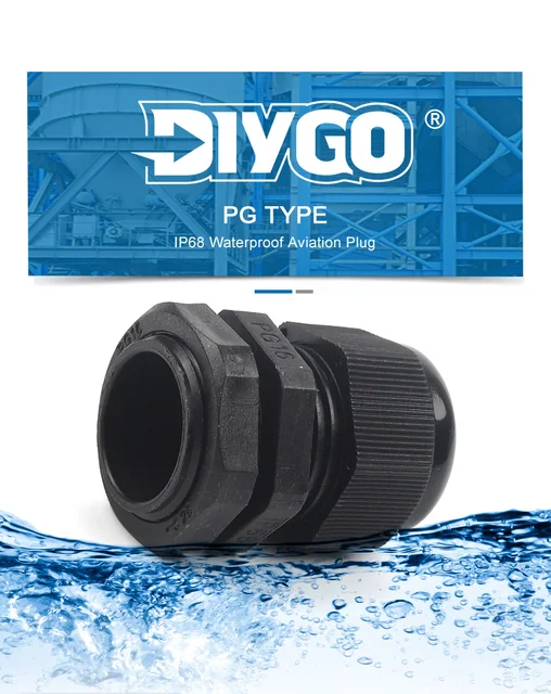 Pressacavi Impermeabile IP68 M20 - 20 Pezzi In Plastica Per Guaine Elettriche - Foto 4