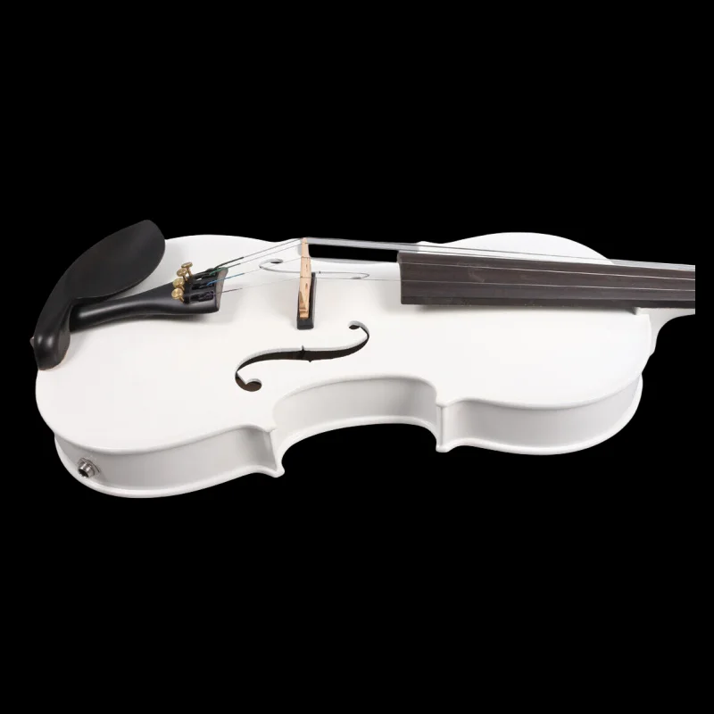 White colors 4 strings electric acoustic viola 15"-16",Wonderful Sound