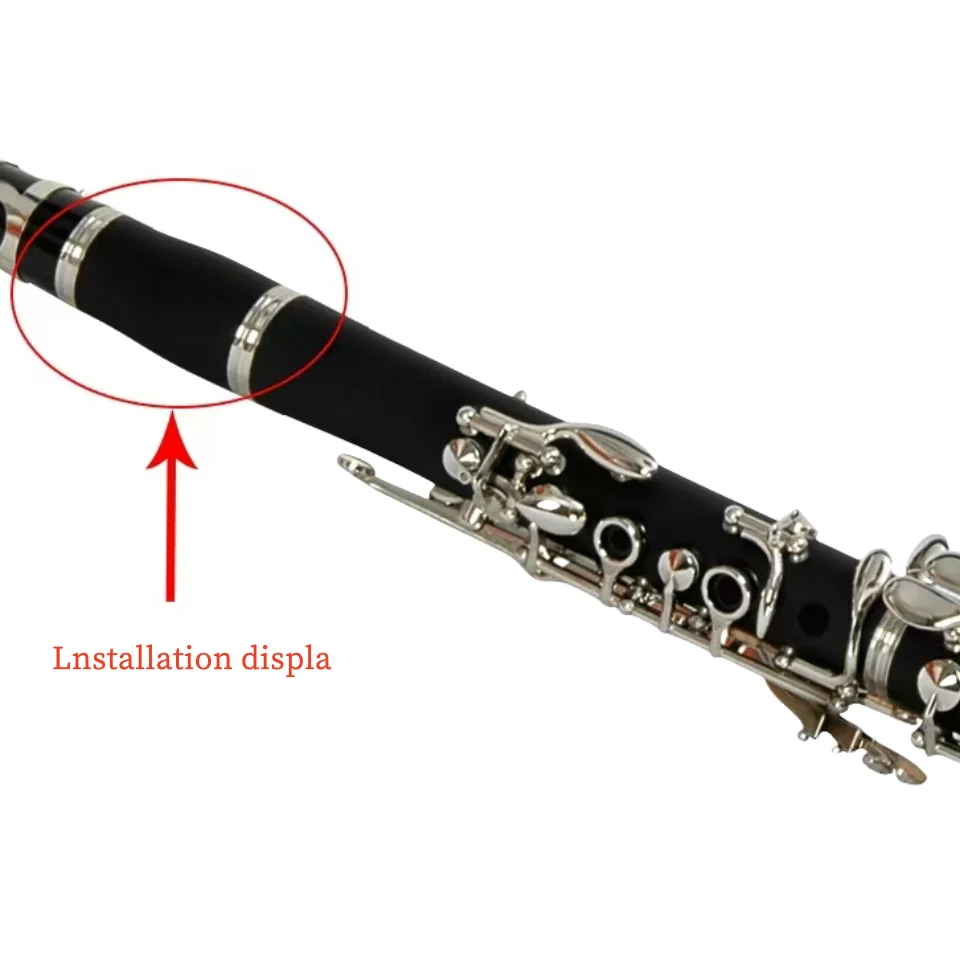 Clarinet Parts: Clarinet Bb Barrel 62mm Quality Bakelite 5Pcs