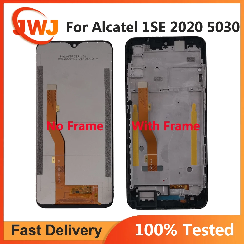 

6.22" For Alcatel 1 SE 1SE 2020 LCD Alcatel OT5030 5030 5030U 5030D 5030F LCD Display Touch Screen Digitizer Assembly with Frame