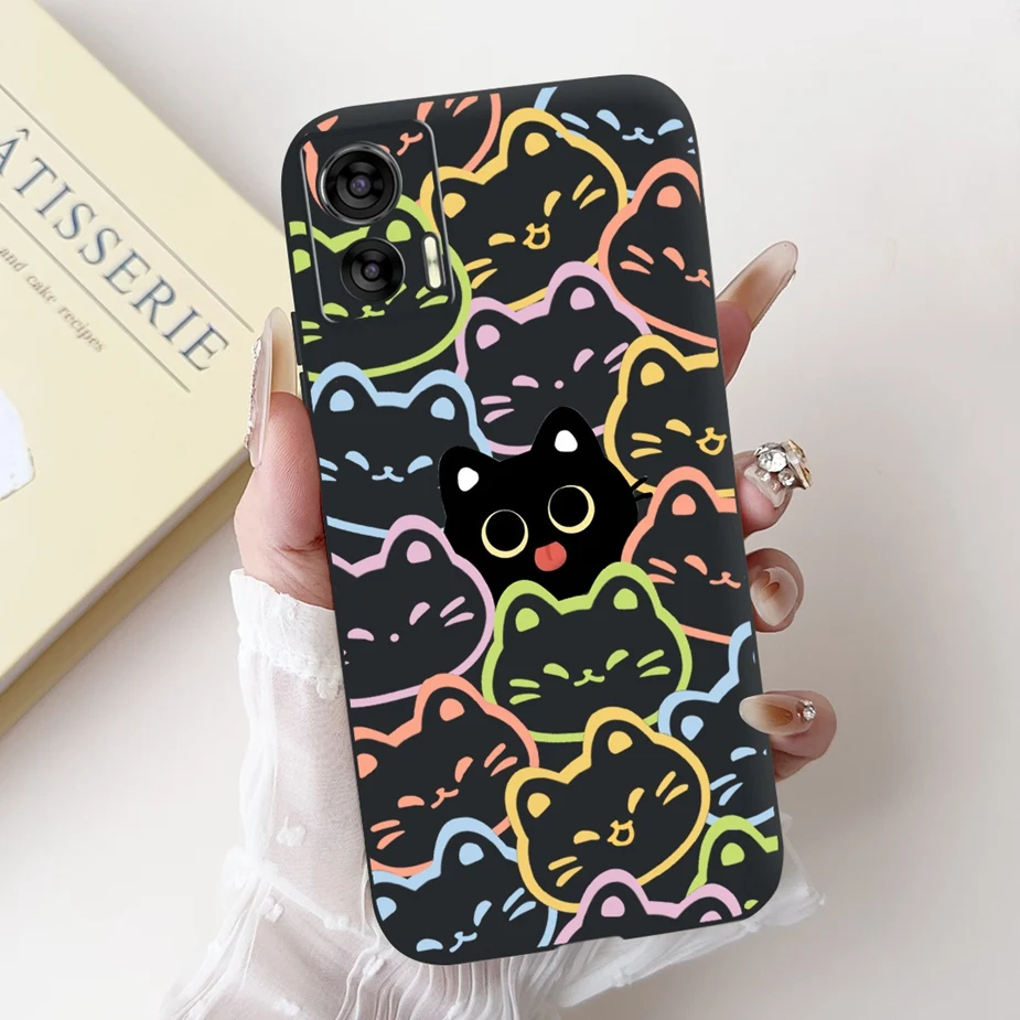 Cute Panda Cartoon Shockproof Soft TPU Phone Case for Motorola Edge 30 Lite