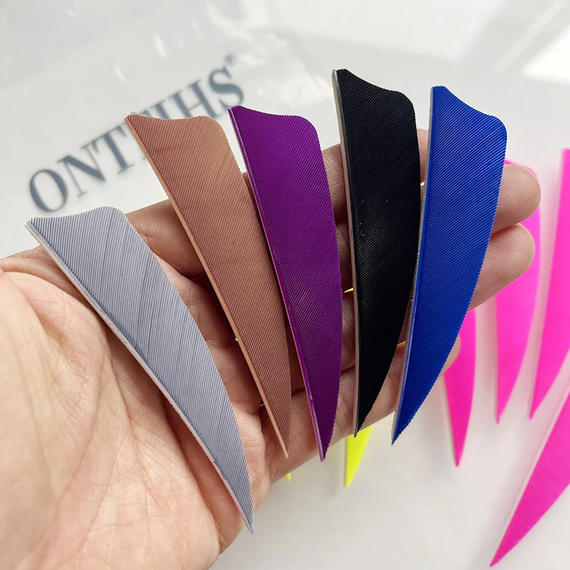 3 Inch Shield Archery Arrow Turkey Feathers Fletching Right Wing For Hunting 50PCS