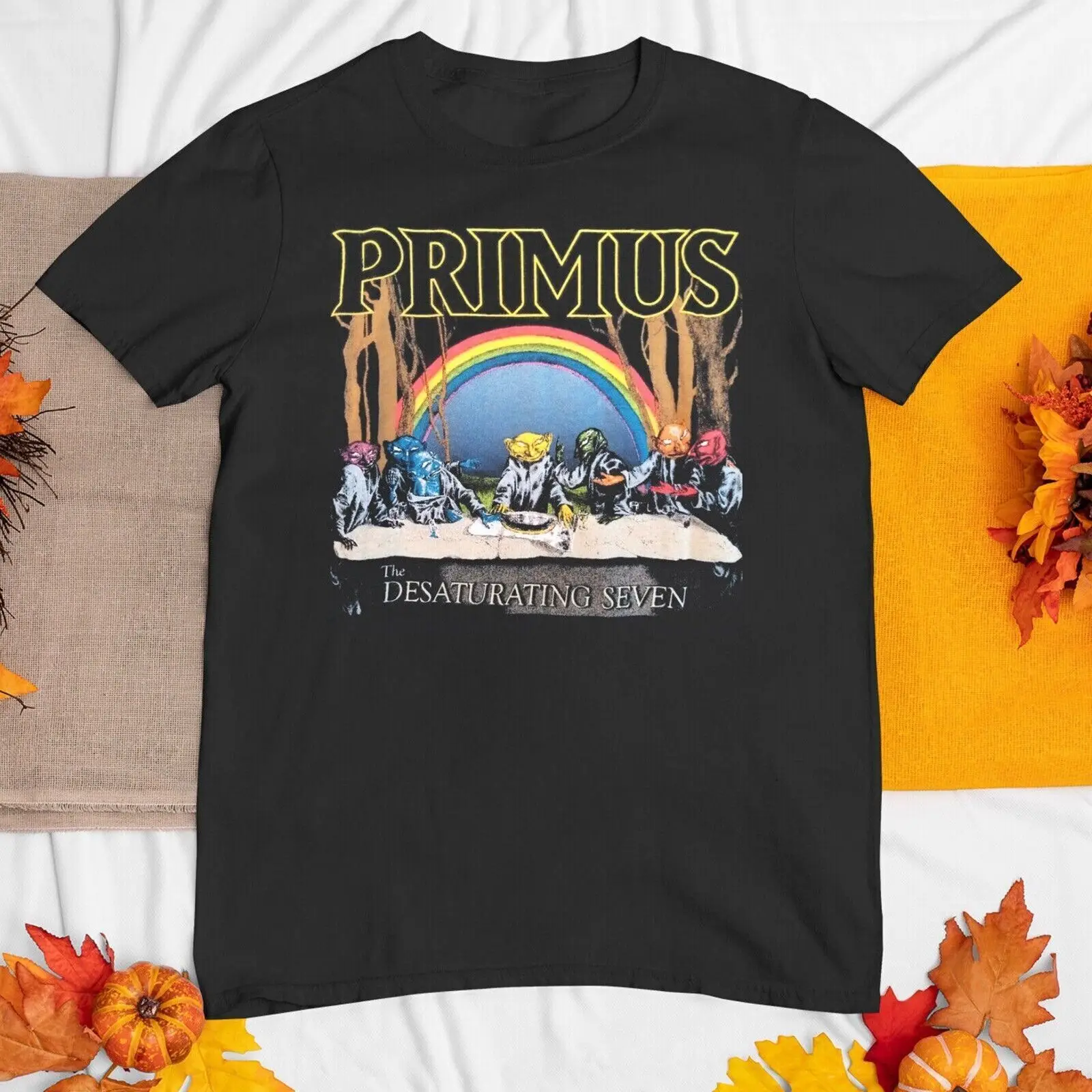 Nuova Maglietta Da Uomo A Maniche Corte Primus Hot Unisex