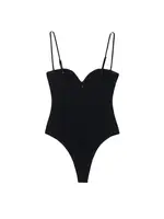 Women Sexy Fashion With Sweetheart Neck Draped Bodysuits Backless Zipper Thin Straps Female Playsuits Mujer - Image 3