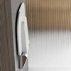 90° Wall Mounted Folding Chairs Shower Seat Waterproof Shower Bench Shoe Changing Stools White Load 150kg for Bathrooms Porches 4
