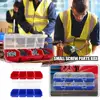1pcs Plastic Multi-Compartment Organiser Box For Screws Plastic Hardware Divider Storage Case With Lid Display Y7K9 1