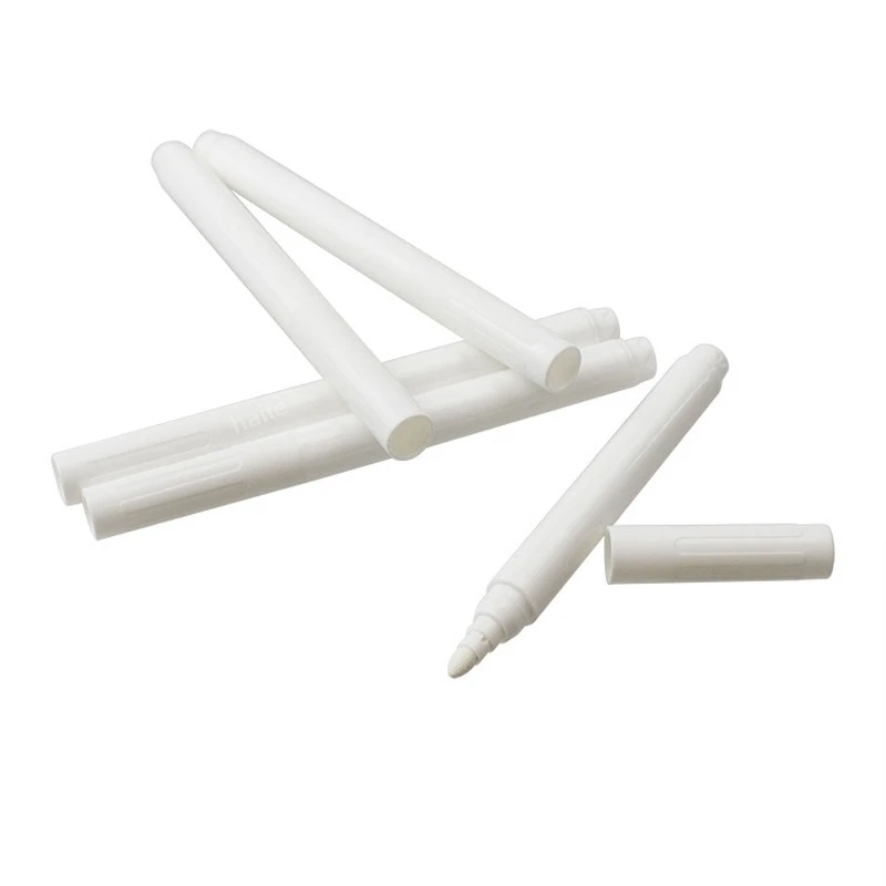 White Marker Pens 3/5/8Pcs/Set White Pen Liquid Chalk Pen Marker for Labels