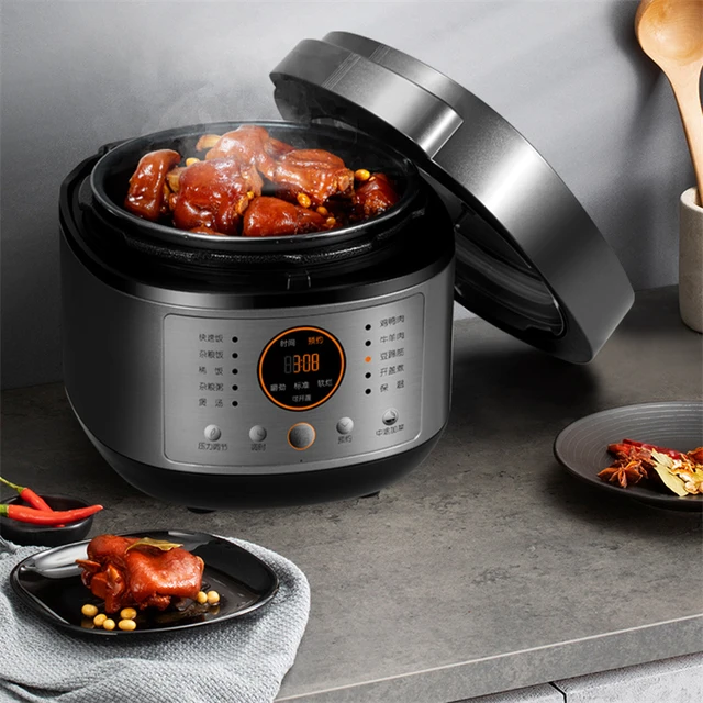 Fully Automatic Intelligence Electric Pressure Cooker 2 Inner Pots Instant  Pot Electric Multifunction Pot Slow Cooke Rice Cooker - AliExpress