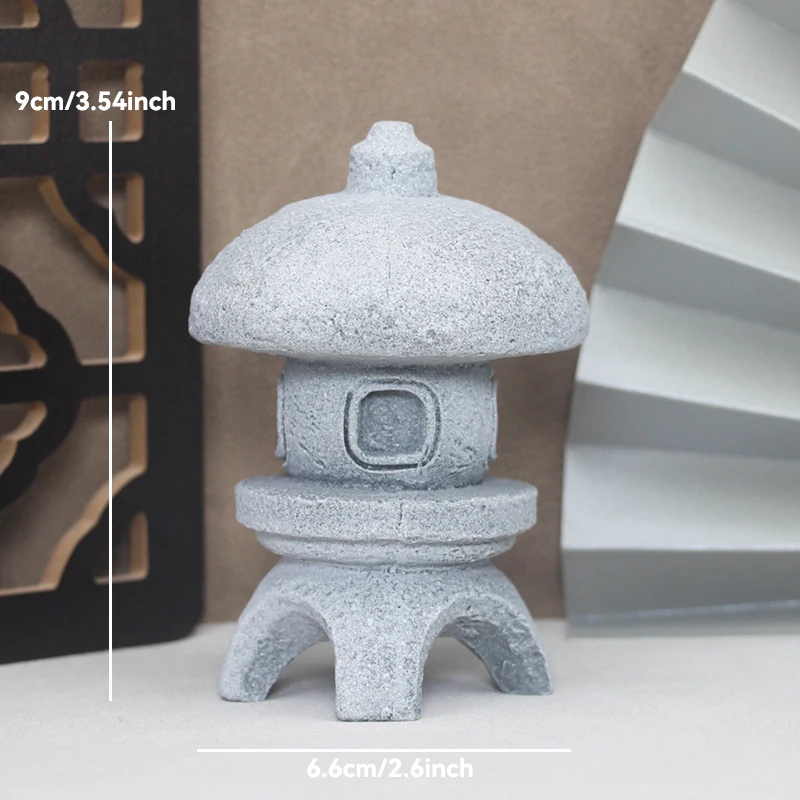 Sandstone Zen Garden Pavilion Ornament