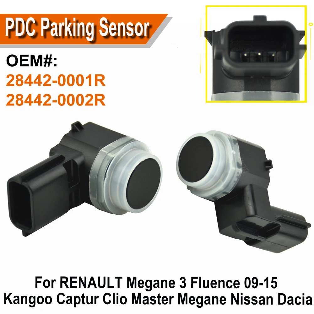 Capteur De Stationnement Pour Renault Megane III 3 PDC, Radar De Stationnement 28442-0002R 284420002R
