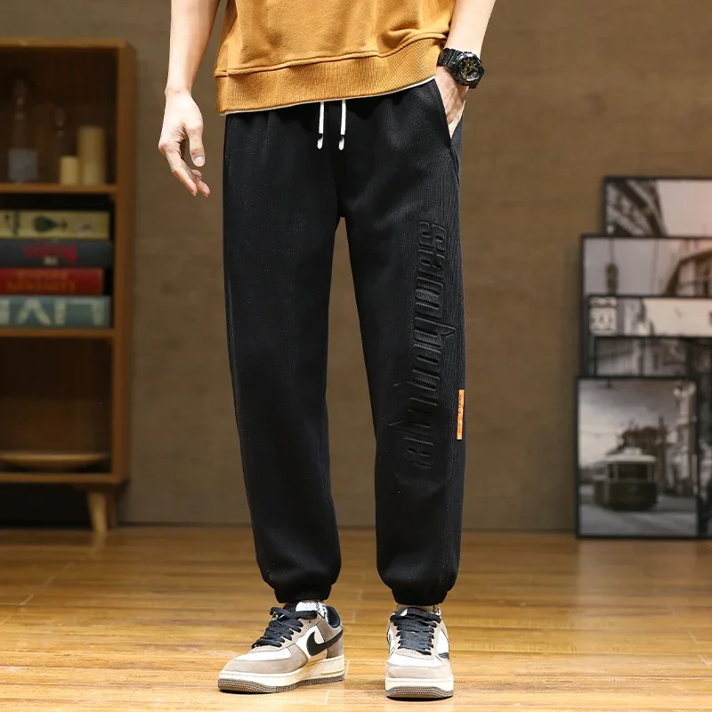 サルセーションウェア 2024 New Men's Sweatpants Baggy Joggers Fashion Letter Hip