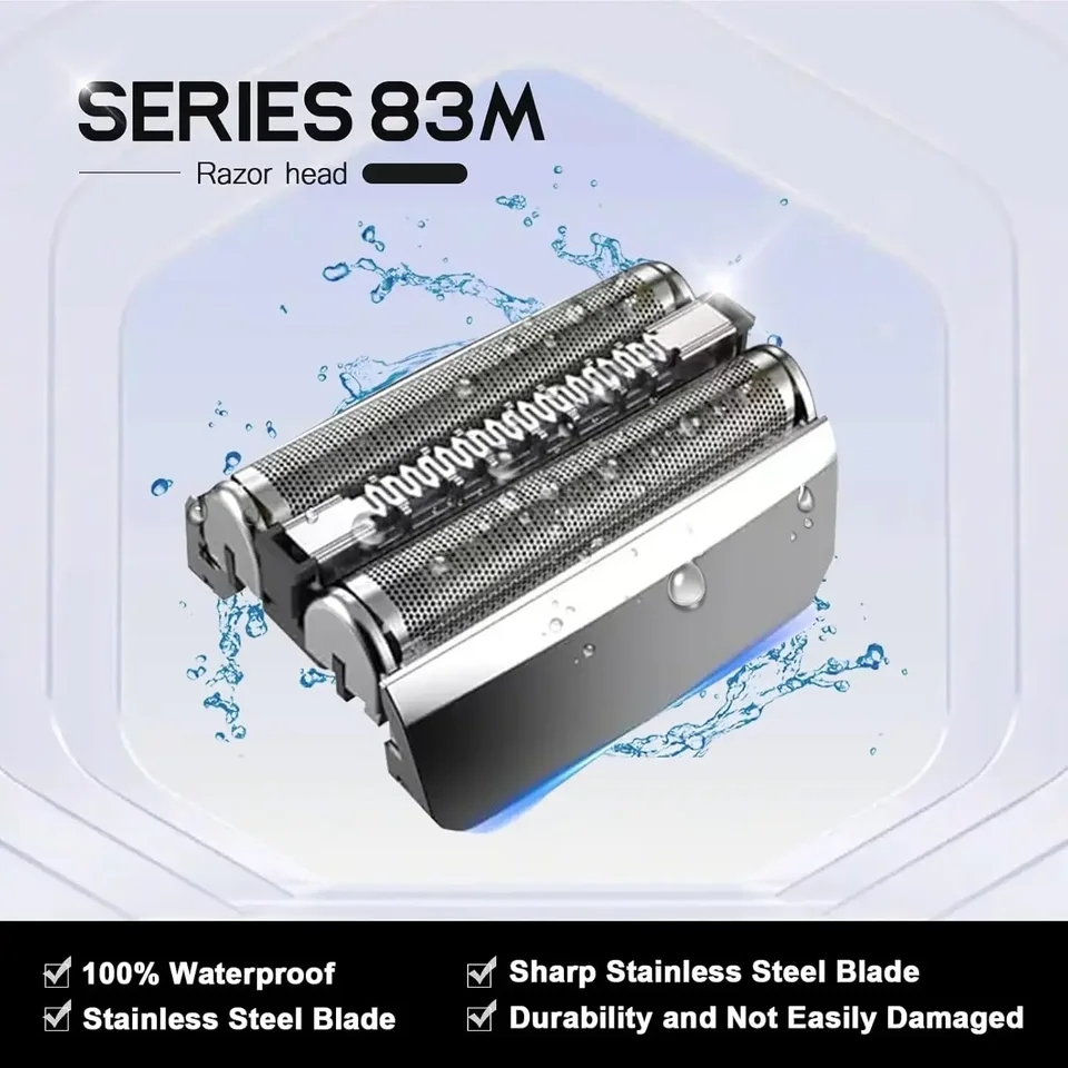 83M Replacement Head Compatible with Braun Series 8 S8 Electric