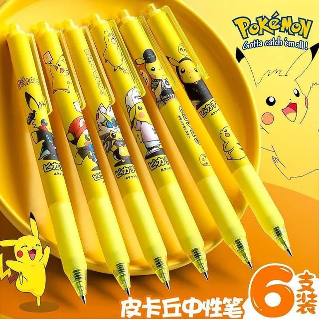 New Pokemon Pikachu Creative Press Mechanical Pencil 0.5mm Cute Cartoon  Mechanical Pencil Student Birthday Gift Stationery Prize - AliExpress