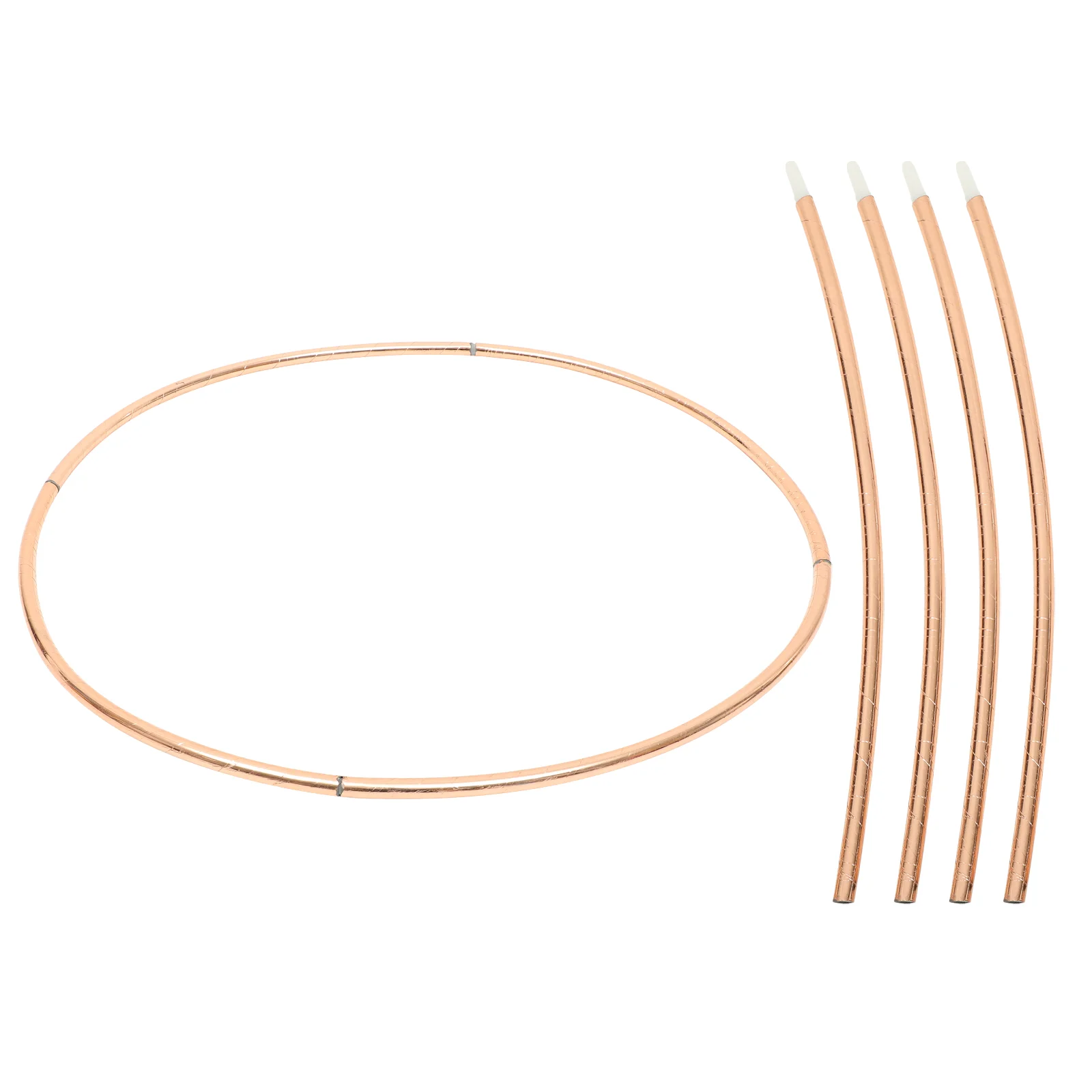

2 Pcs Bathroom Decorations Balloon Ring Hoops Circle Frame Stand Arch Balloons Wall