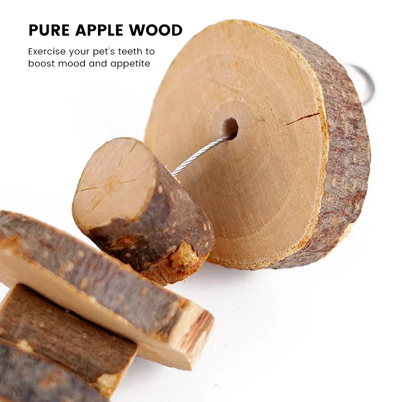 Wooden Sticks for Small Pets Natural Chew Toys