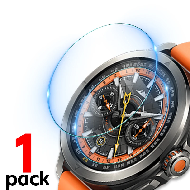 Premium Tempered Glass Screen Protector for Smartwatches - Ultra Clear, Anti-Scratch, 9H Hardness