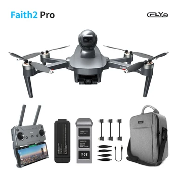 CFLY Faith2 프로 드론, 3 축 짐벌 카메라, 4K 비디오, 5 방향 장애물 감지, 32 분 비행 시간 6km 비디오 변속기