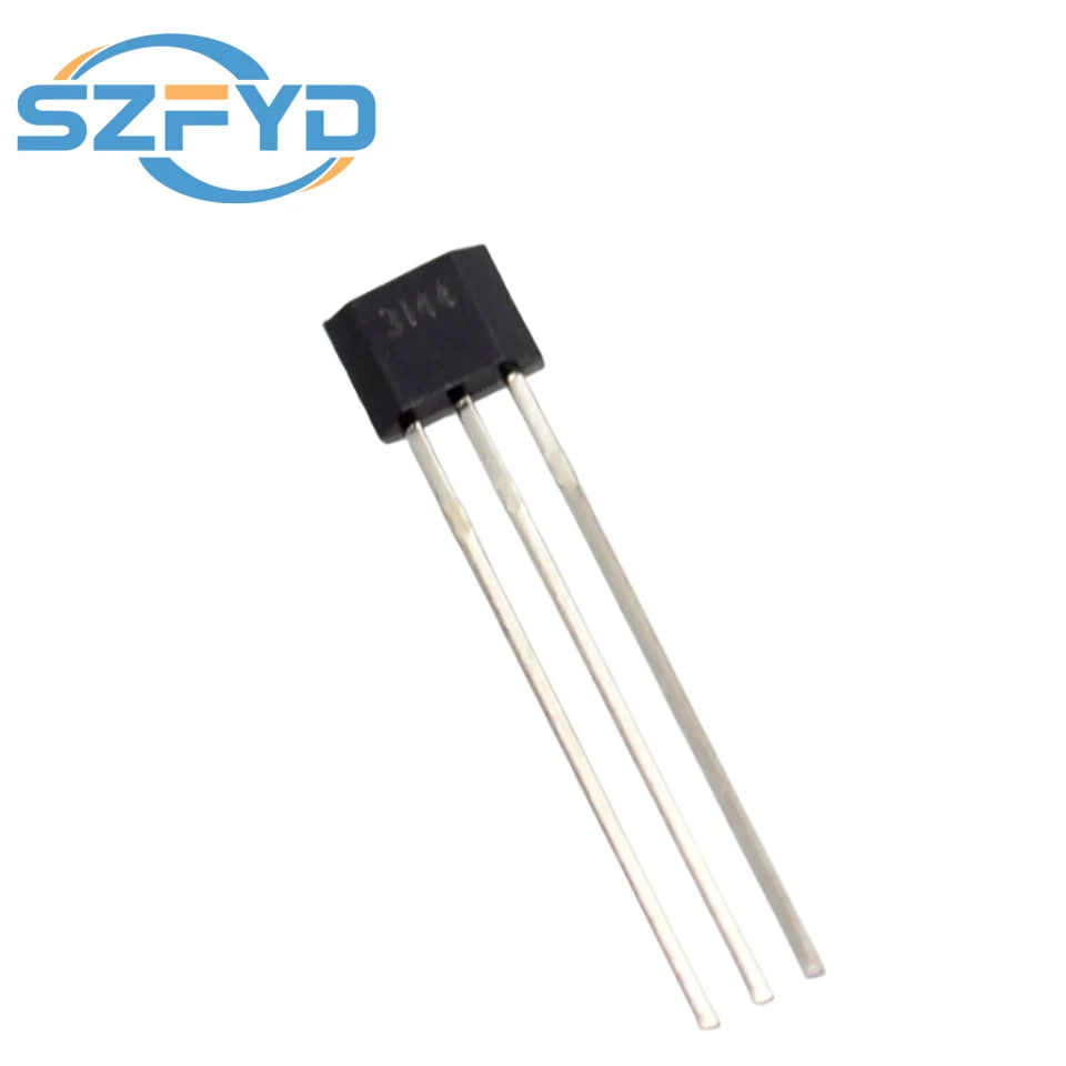 A3144 A3144E A3144EUA OH3144E 44E 3144 TO-92S Hall Effect Sensor 10-100pcs