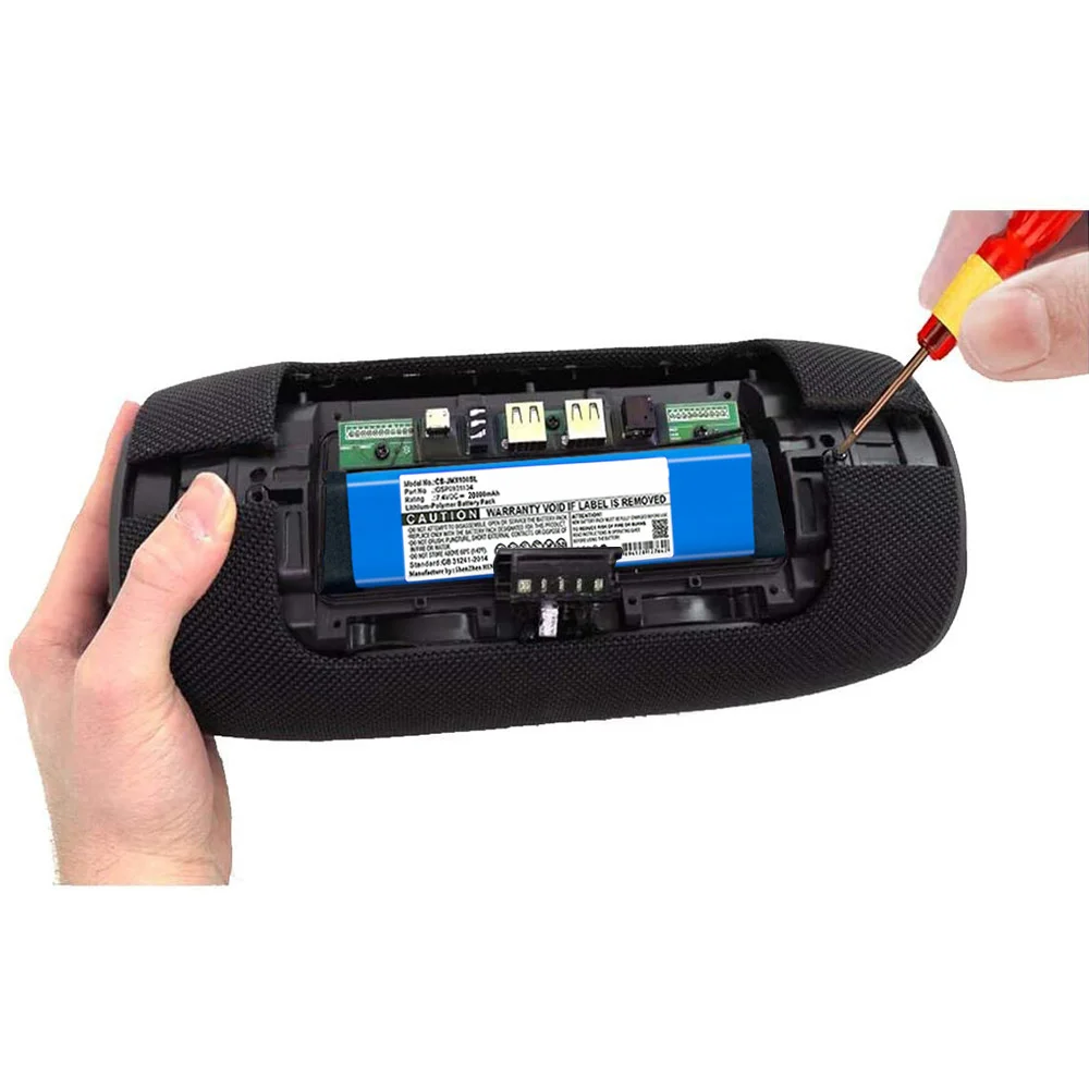 Rechargeable Battery 7.4V 5000/20000mAh Battery GSP0931134 Speaker Battery for JBL XTREME / Xtreme 1 / Xtreme1 wireless bluetooth Batteries