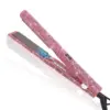 Straightener and curler 2 in 1 dazzling Rhinestone Crystal Bling Straightening crimped flat iron 30s fast heating dual voltage 6