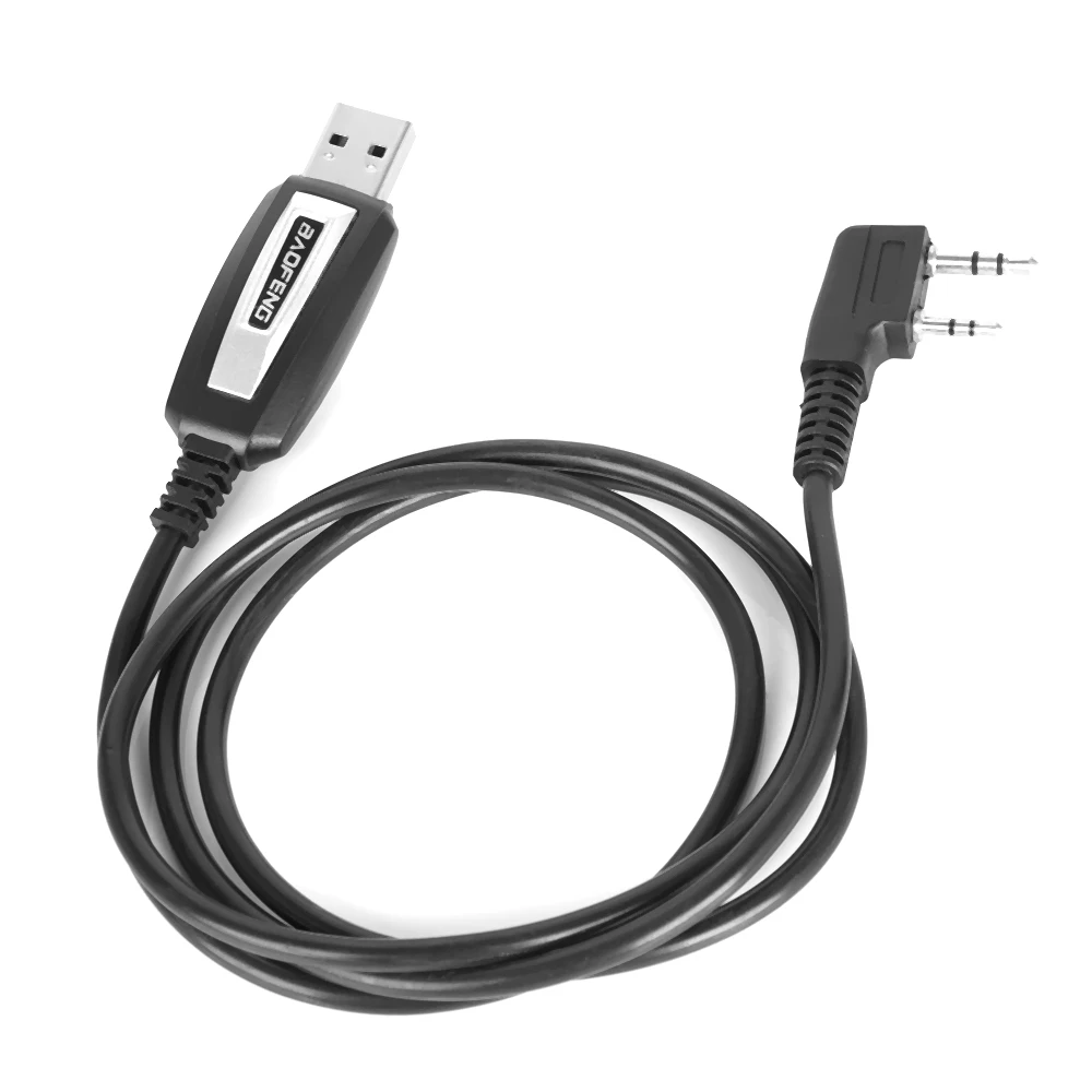 

BAOFENG 2-контактный разъем USB-кабель для программирования рации для освещения, аксессуары для раций