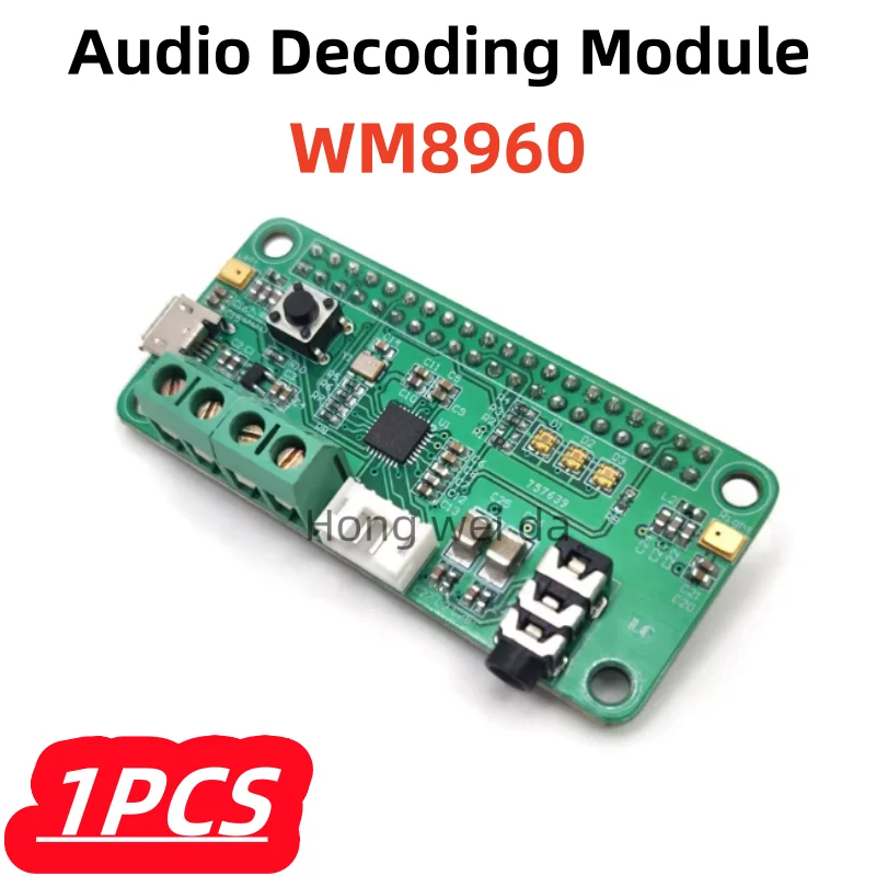1Pcs/lot 100% New WM8960 Audio Decoding module Intelligent voice ...