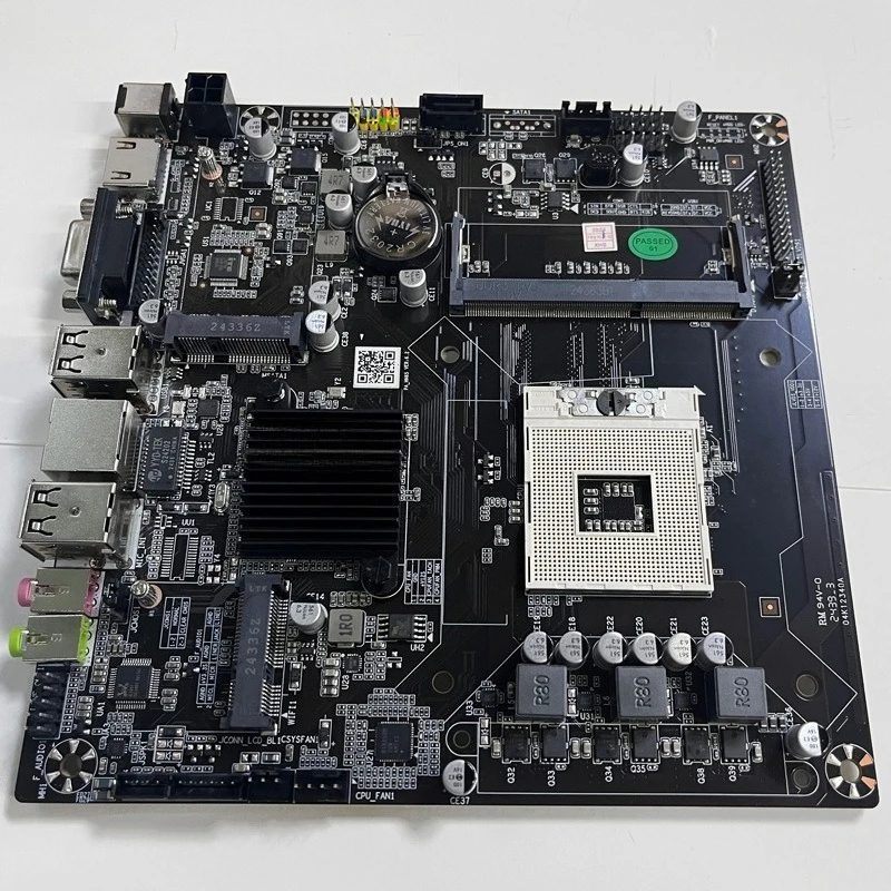 하나의 기계 HM65 단일 메모리 슬롯 DDR3 미니 보드 PGA988 2세대 CPU ITX 산업용 제어 마더보드