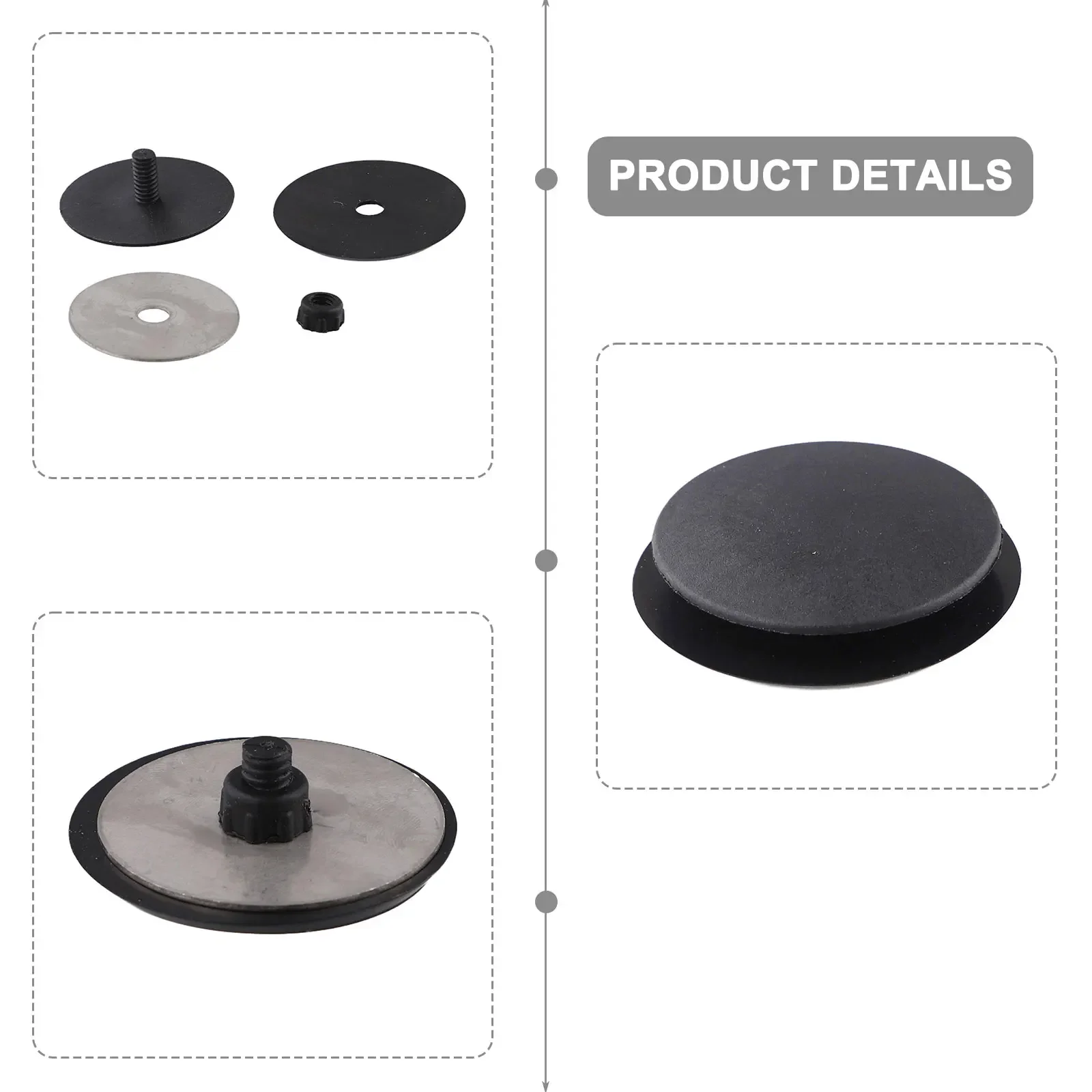 Antenna Cover Car Easy Installation Features Hole Cover Plug Specifications Waterproof antenna cover