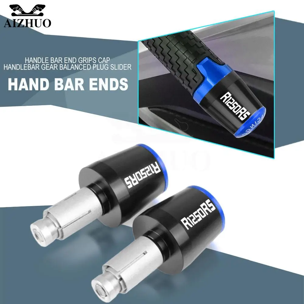 

Motorcycle Handle Bar End Weight Handlebar Grips Anti Silder Plugs Caps For BMW R1250RS 2019-2023 R 1250 RS 2022 2021 2020
