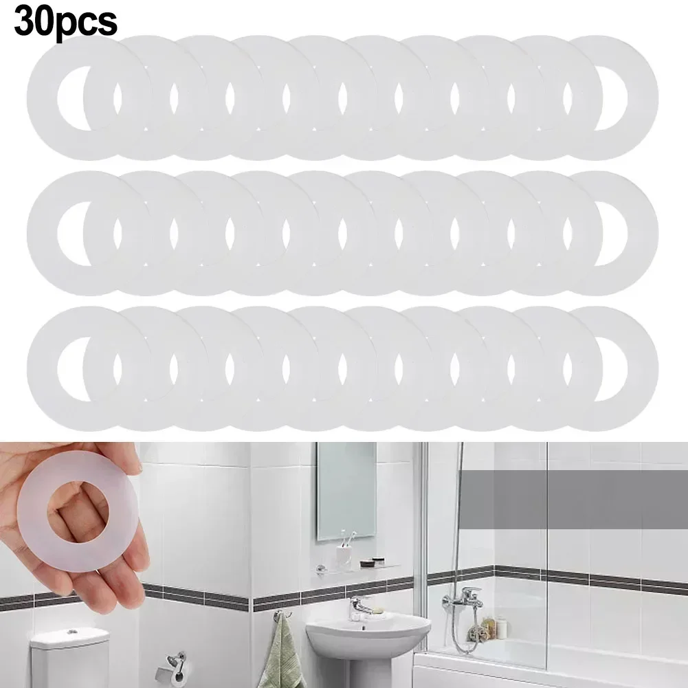 Seal Washer For GEBERIT Silicon Rubber Flush Valve Seal Washer Diaphragm 816.418.00.1 Toilet Water Tank Accessories 30pcs/set