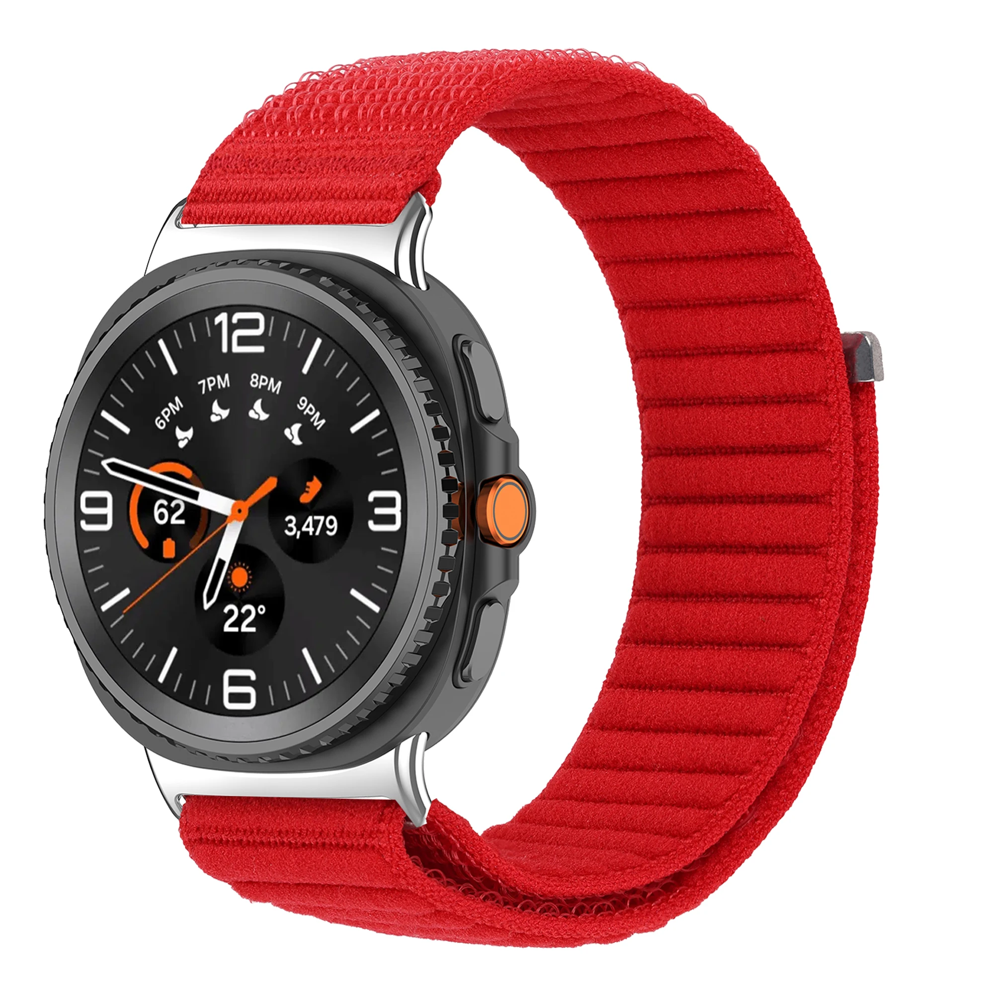 Braided Nylon Loop Strap - Comfortable & Breathable Watch Band Accessory