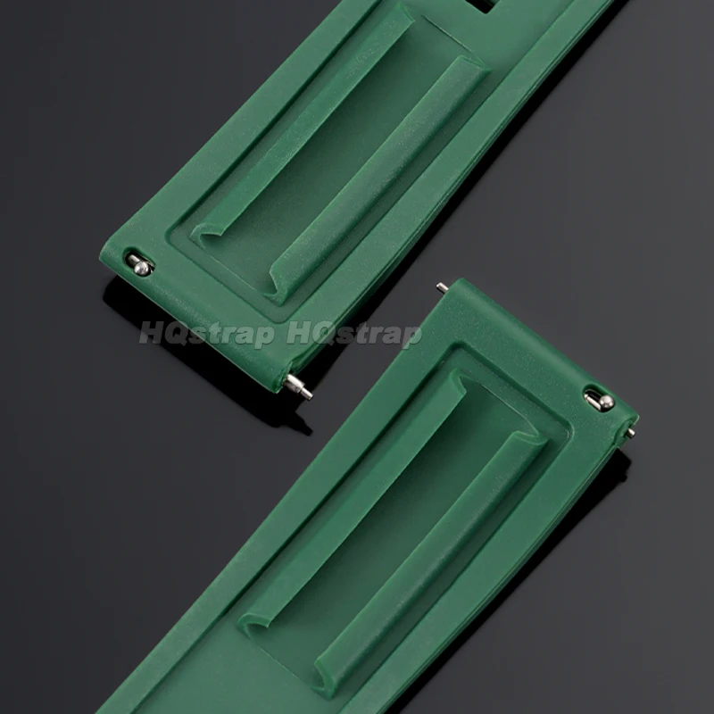 Vibrant Waterproof Silicone Watch Strap - Soft & Comfortable Rubber Wristband
