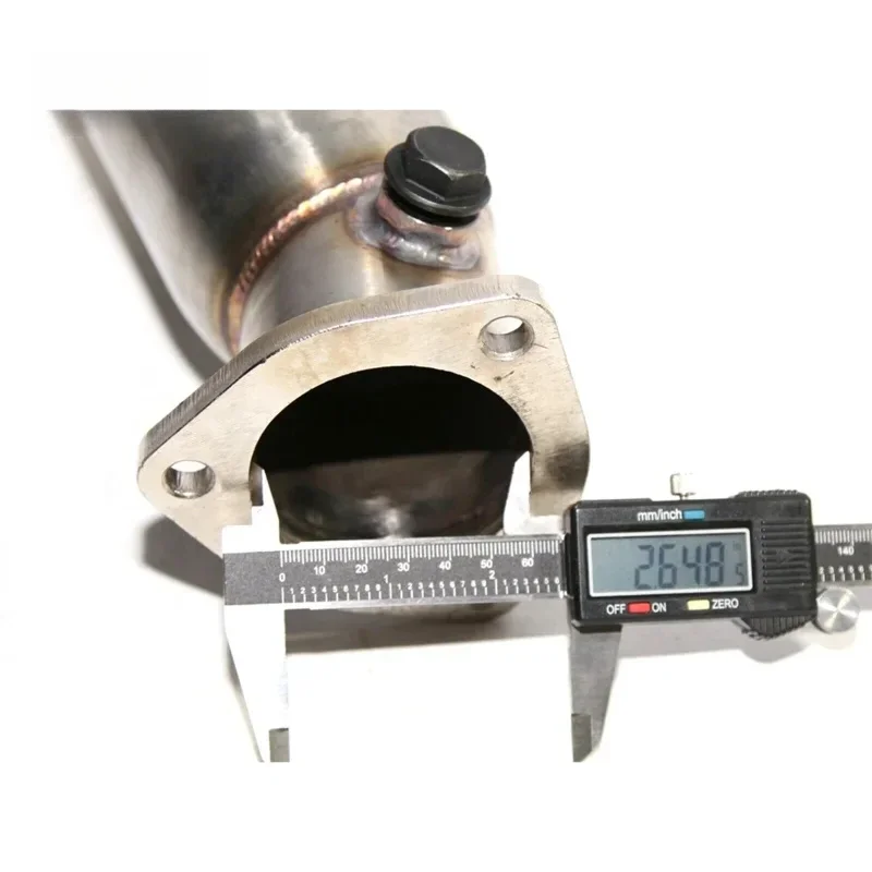 Car Exhaust Turbo Downpipe, Audi A4 B9 TFSI Quattro 2.0T, high quality, modification, 2015, -