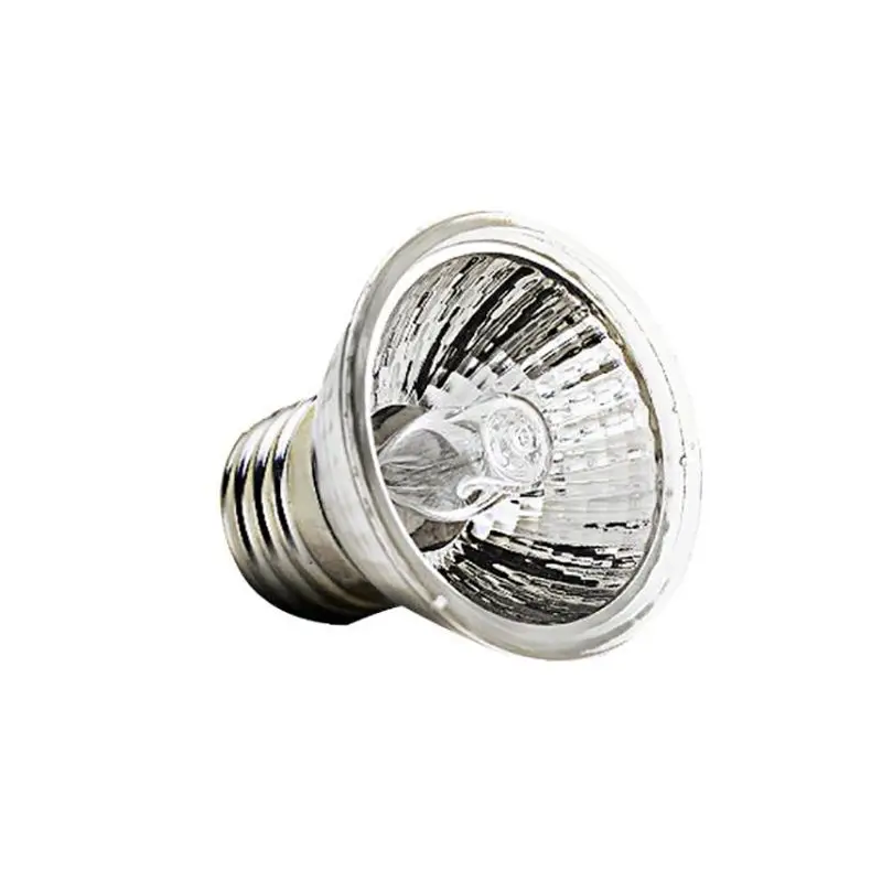 UVA UVB Reptile Heat Lamp Basking Bulb, E27 25/50/75 Watt Full Spectrum Sun Light Lamp Heating for Lizard, Turtle