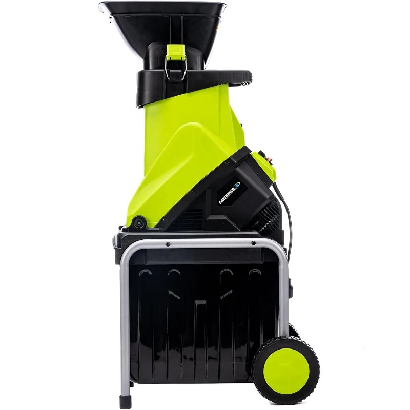 15-Amp Garden Corded Electric Chipper, Collection Bin 4